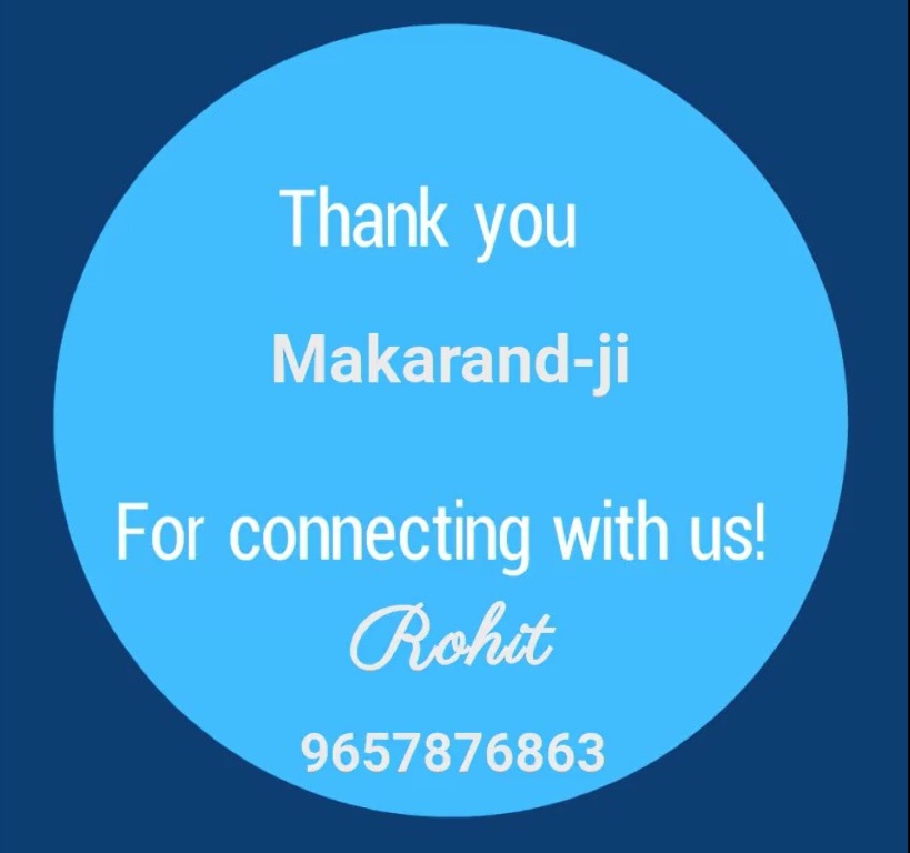 Thank-you greeting sample